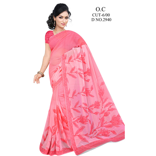 Ladies Fancy Chiffon Sarees