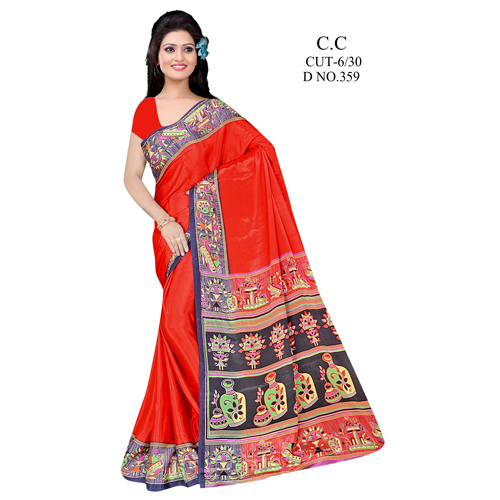 Elegant Crepe Sarees