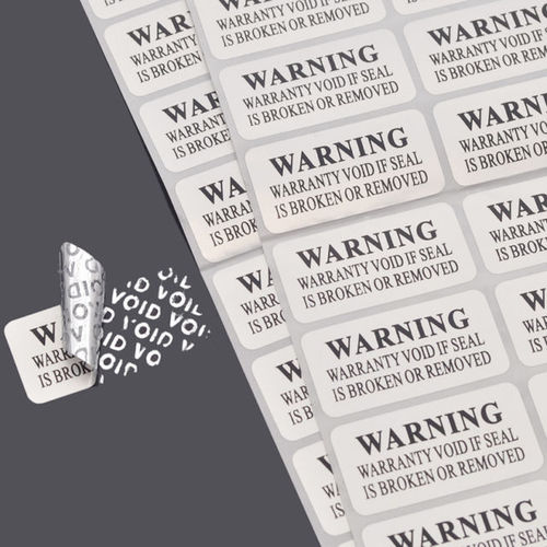 White Security Labels