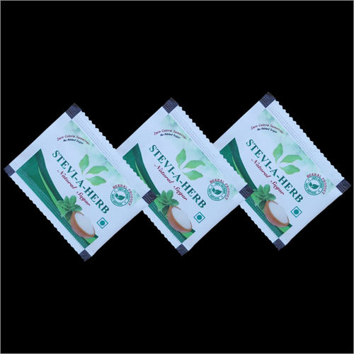 White Stevia Powder Pouch