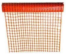 Safety Fence - 1 Meter Width x 50 Meter Length, Orange Color, Lightweight 4.50 KG, No Warranty | Road Safety Product, Mesh Size 65 x 35 mm