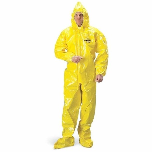Yellow & Green Chemical Suit
