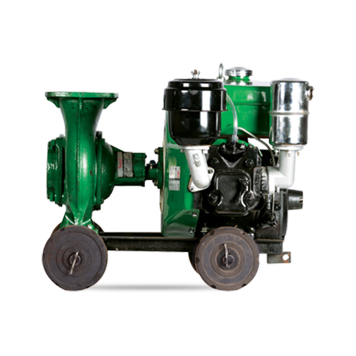 Green And Black Diesel Pump Set 5 Star Cnv 4+
