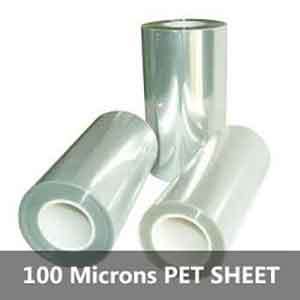 100 Microns PET SHEET