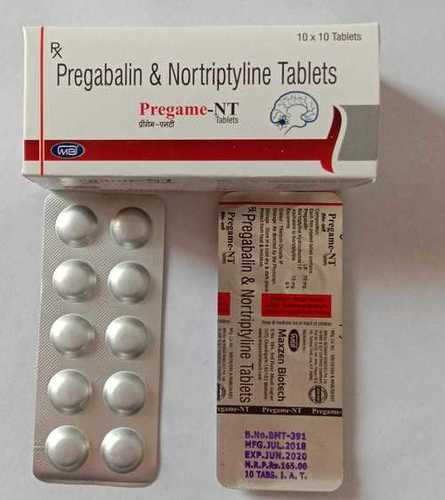 Pregabalin & Nortriptyline Tablets