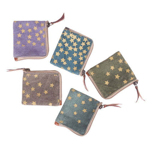 Multicolor Printed Earphone Pouch