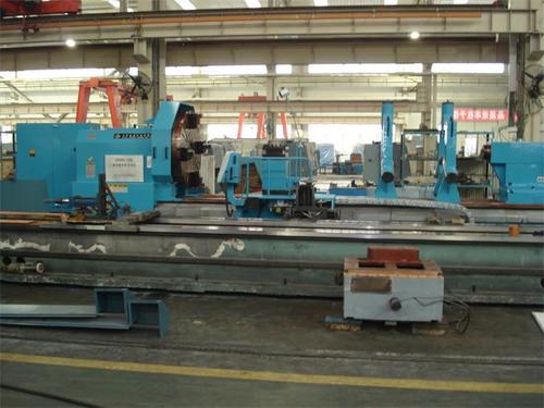 Blue High Production Efficiency Large Lathes