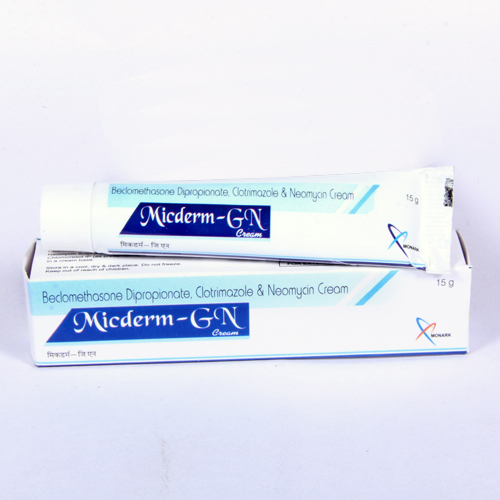 Beclomethasone Dipropionate + Neomycin Sulphate + Clotrimazole Cream