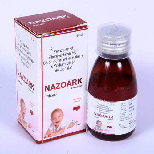 Liquid Paracetamol 125Mg + Phenylephrine 2.5Mg + Cpm 1Mg With Monocarton