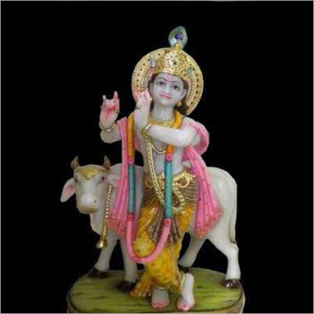 Marble Krishna Statue