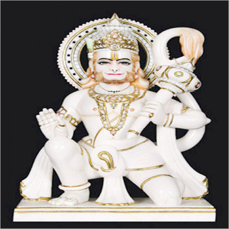 Marble God Hanuman Statue