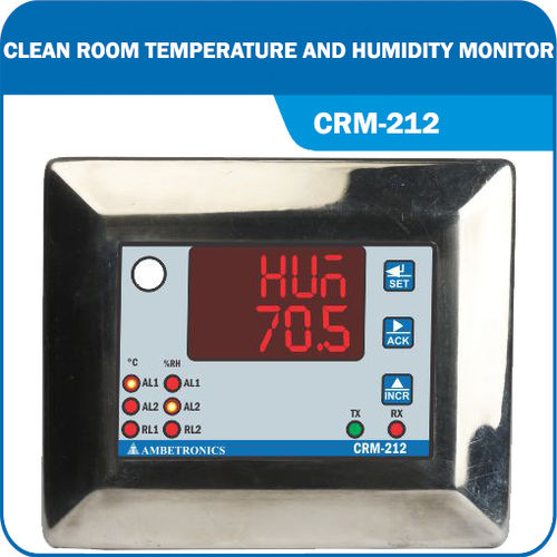 Clean Room Temperature And Humidity Monitor Ambetronics