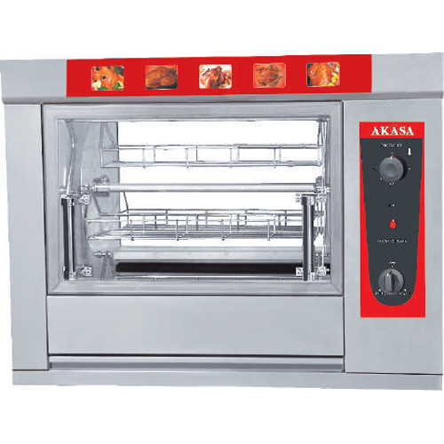 Compact & Ergonomically Designed Convection Oven CO ROT 8 Chicken