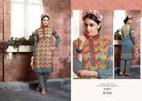 New Stylish Silk Printed Kurtis