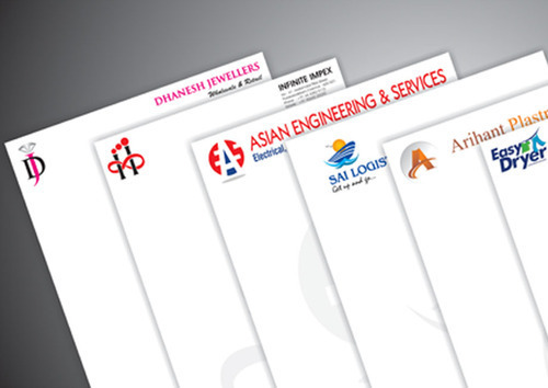 Multi Coloured Letter Head By KAMAL PRINTERS