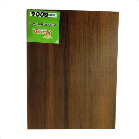 Brown Exterior Hpl Decorative Sheets