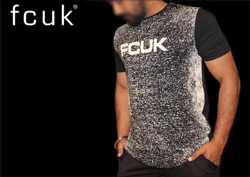 Black Cotton Lycra Tshirt