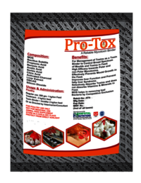 Poultry Feed Toxin Binder (protox) - Powdered Formula | High Efficacy Mycotoxin Management, No Fragrance, Improves Liver Function