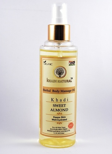 Sweet Almond Herbal Body Massage Oil