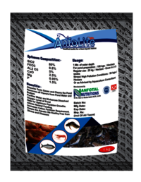 Aquaculture Modified Zeolite & Toxin Binder (anfolite) - Powder Form, 100kg/hectare For Pond Preparation, 25kg/hectare Regular Use, Enhances Oxygen Levels, Supports Plankton Growth