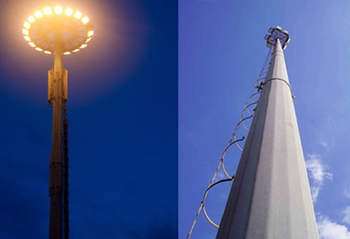 Led High Mast Light Pole Application: Industrial