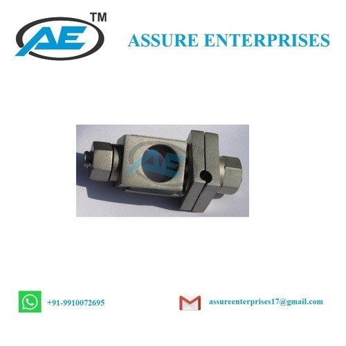Single Pin Clamp - SS316L Titanium Silver Color | Usage: Body Implant High-Standard Quality Clamp Various Sizes Available