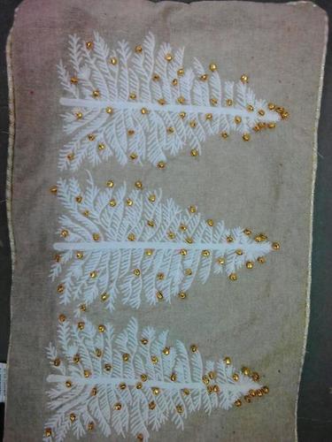 Embroidered Pillow Cover