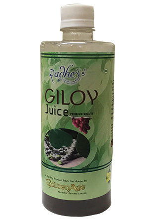Giloy Juice - 24-Month Shelf Life, Maintains Trodoshas Balance , Activates Liver & Kidney, Soothes Acidity, Boosts Appetite, Effective Against Flu & Fever
