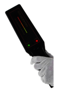 Hand Held Metal Detector - LED Bar