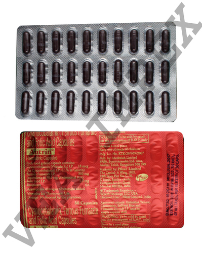 Autrin(Ferrous Fumarate Folic Acid Capsules) General Medicines