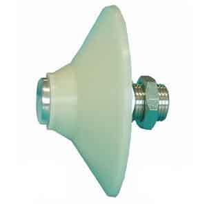Silver And White Vibratory Pads For Silo Cone Areation System