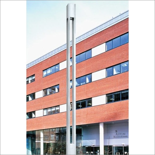 सिल्वर हाई क्वालिटी पोल स्ट्रीट लाइट