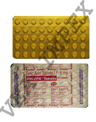 Folvite Tablets(Folic Acid Tablets General Medicines