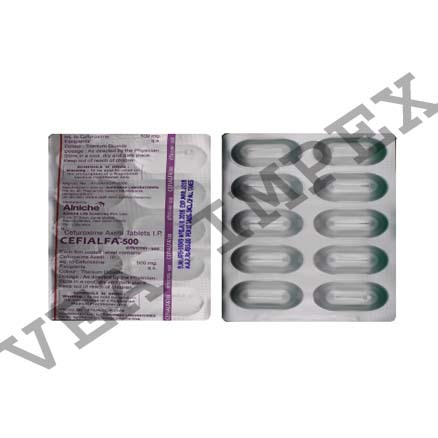 Cefialfa 500 Mg(Cefuroxime) General Medicines