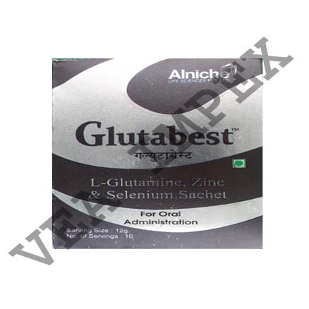 Glutabest L Glutamine Zinc and Selenium Sachet