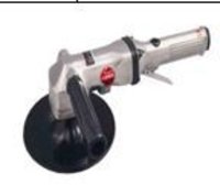 Pneumatic Polisher - 180mm Pad Size, 380mm Length, 90 Psi Air Pressure | High Performance Buffing And Polishing With Built-in Regulator