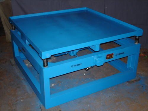 Vibrating Table For Jumbo Bag Packing - Color: Blue