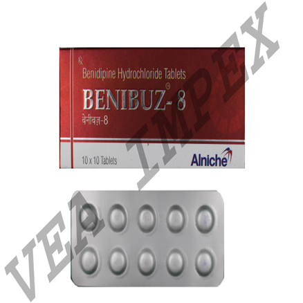 Benibuz 8(Benidipine Hydrochloride Tablets) General Medicines