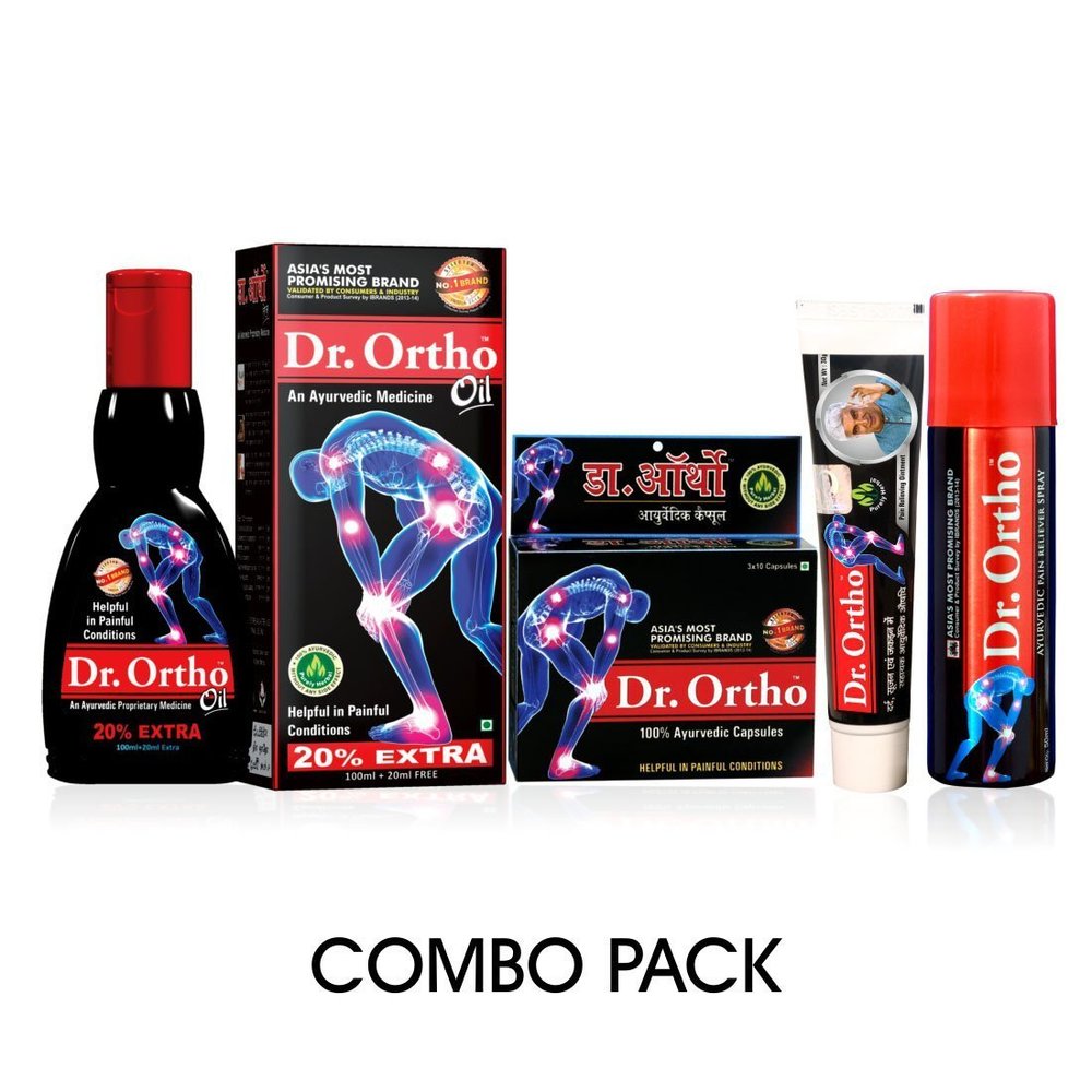 Dr Ortho Combo Pack for Pain Relief - 500 g