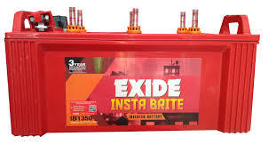 Exide Batteries Weight: 40.5 Kilograms (Kg)