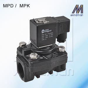 2/2 Way Diaphragm Series n.c. Solenoid Valve Model: MPK