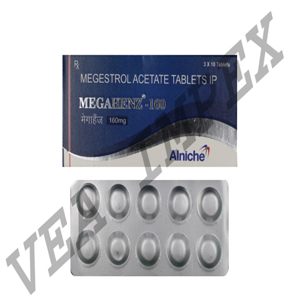 Megahenz 160 (Megestrol Acetate Tablets Ip) Store Below 30a C