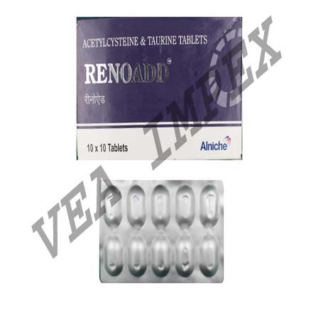 Renoadd(acetylcysteine & Taurine Tablets) General Medicines