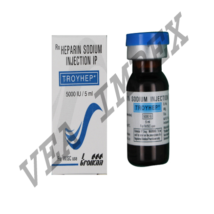 Buy Troyhep Heparin Sodium Injection Affordable Price Mumbai