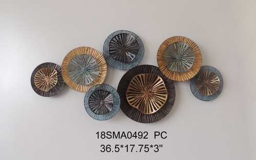 Antique Glass Wall Hanging
