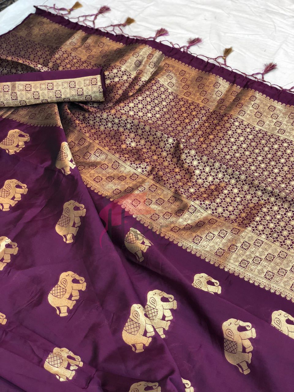 SOFT BANARAS SILK SAREE