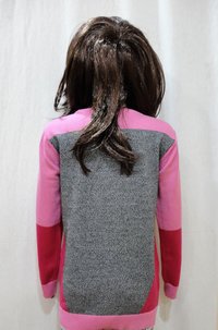 Intarsia Girl Kid Sweater