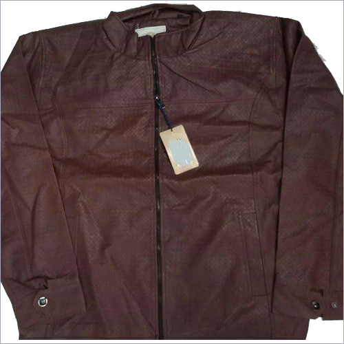 Washable Mens Full Leather Jacket