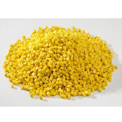 Yellow HDPE Blow Moulding Granules