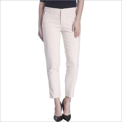 White Ladies Regular Fit Pa